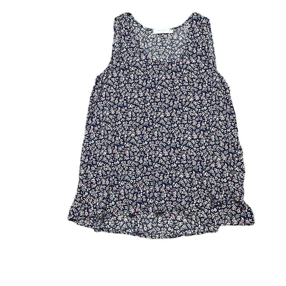 MODODOC Floral Sleeveless Blouse Size Small - Picture 1 of 6